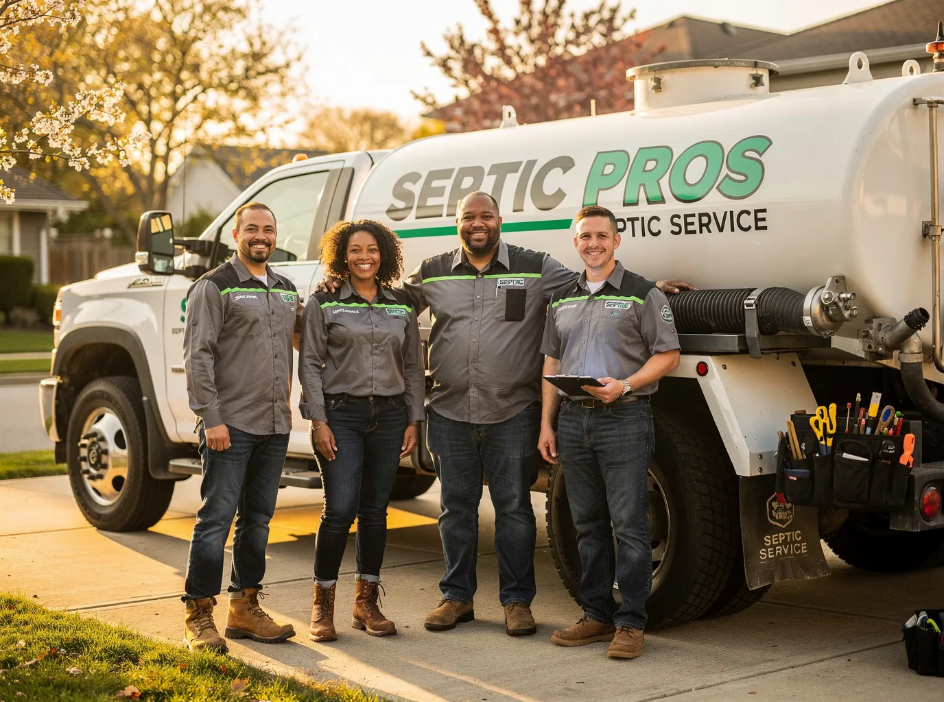 Septic Tank Pumping company in Sarona, WI